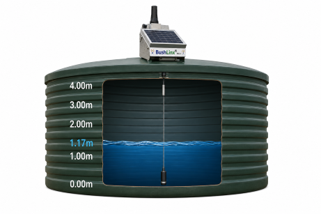 Tank monitor drop-in sensor